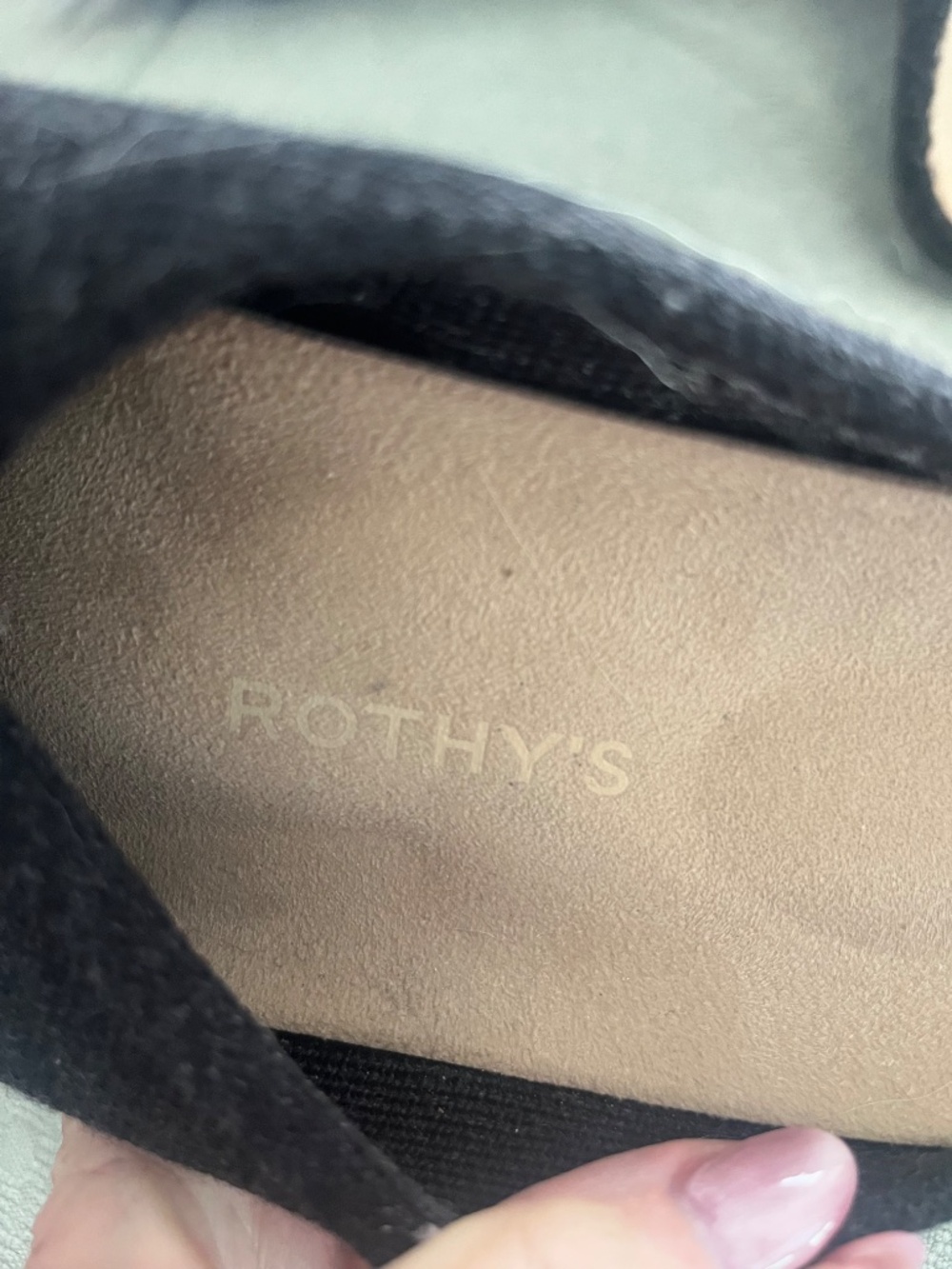 Rothy's Black "Casual" Clog, 8 - Picture 2 of 3